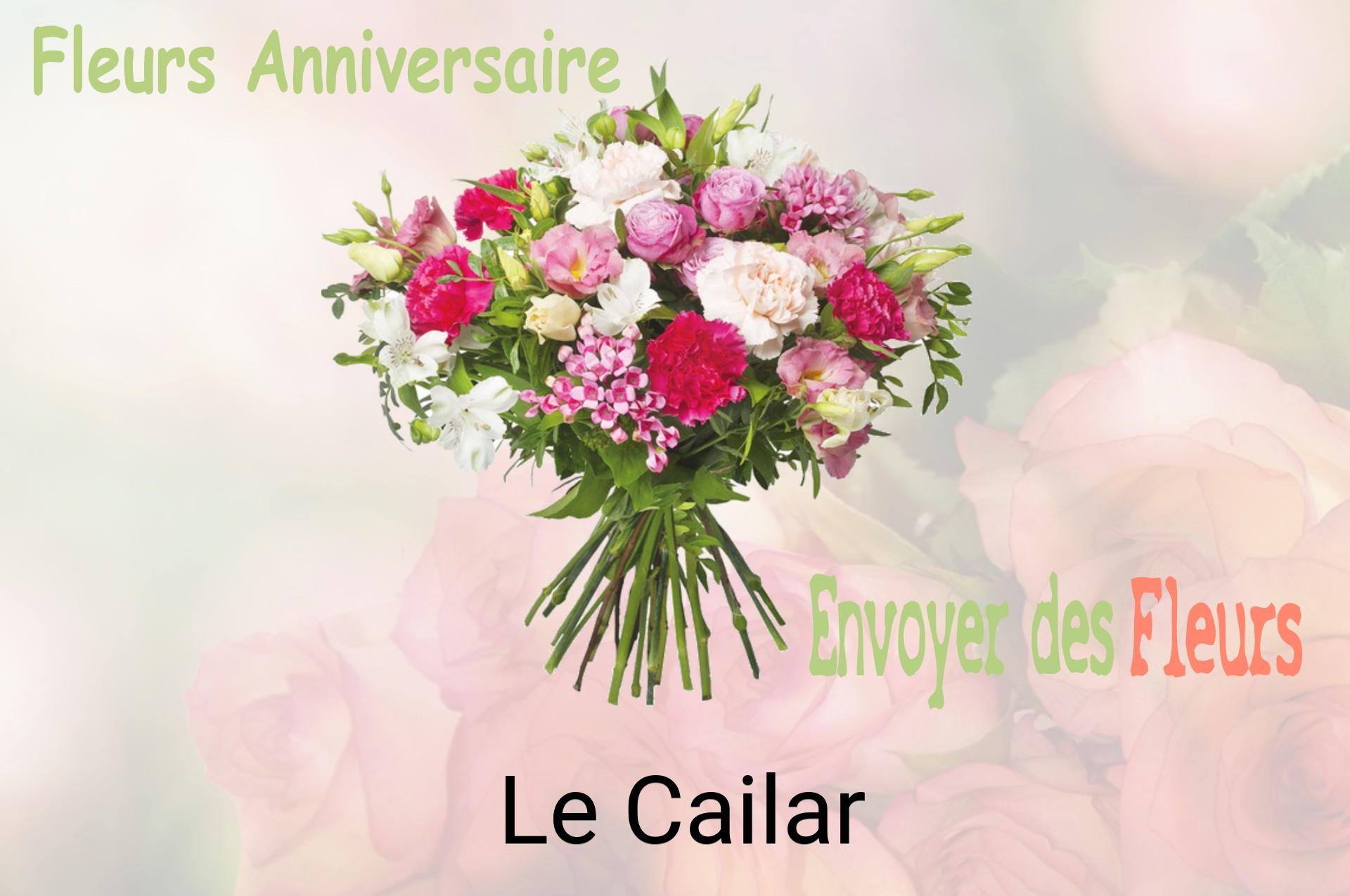 Bouquet de fleurs d’anniversaire livré à Le Cailar